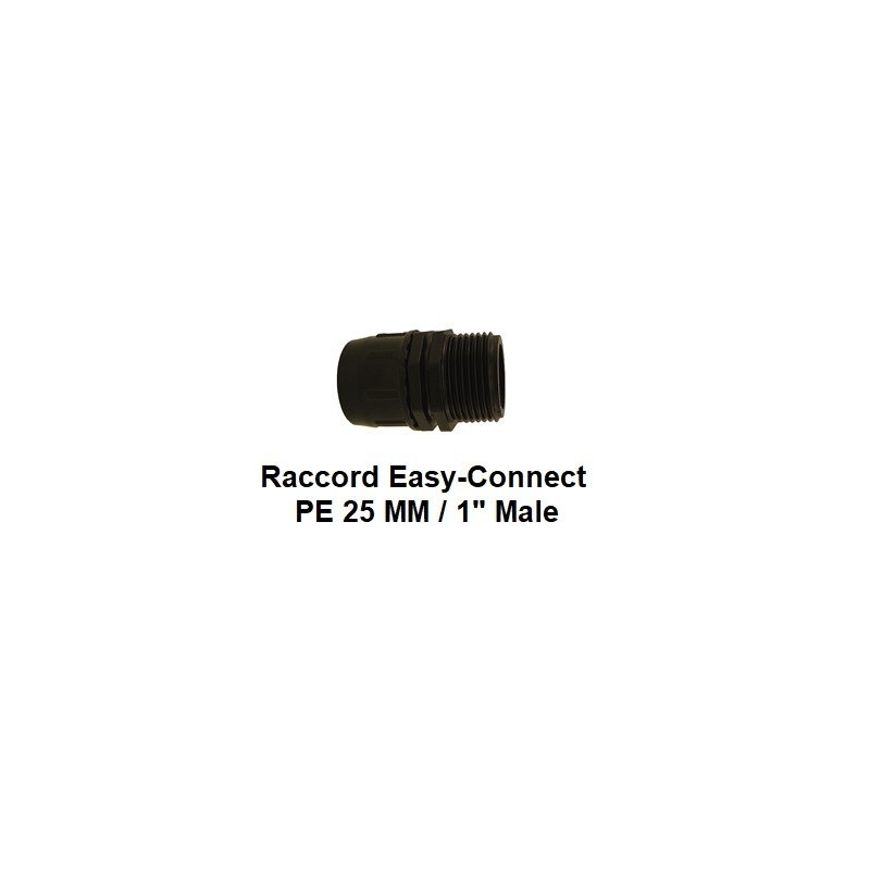 IRRITEC easy connector25 mm 1" Out