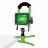 Lampe de travail à LED verte avec pince LUMii