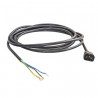 IEC Male+ 4 mtr de cable