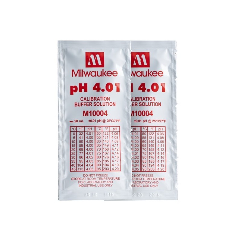 Solution pH 4.01 - 20ml - Milwaukee