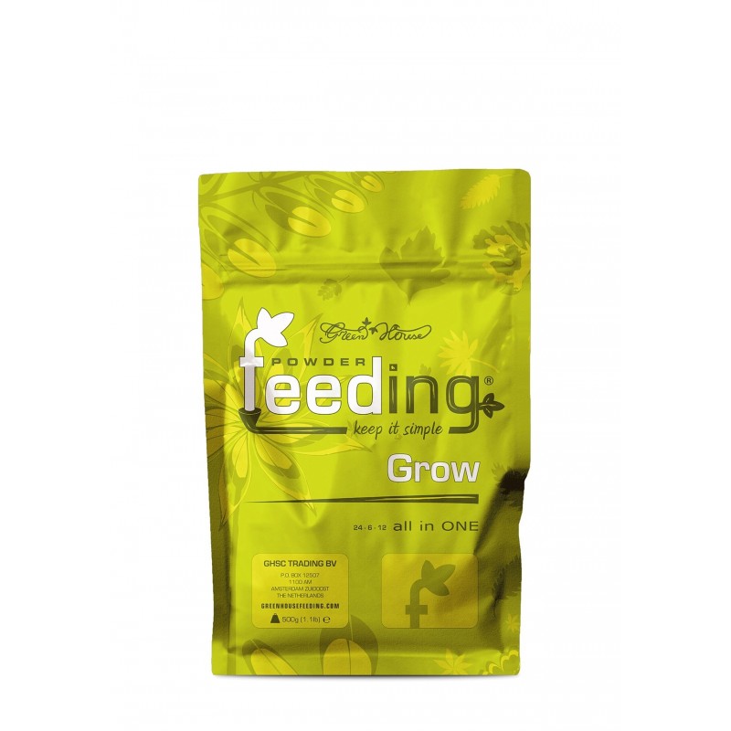 Grow - 500 gr - Greenhouse Feeding Powder