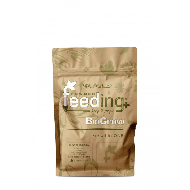 BioGrow - 500 gr - Greenhouse Feeding Powder