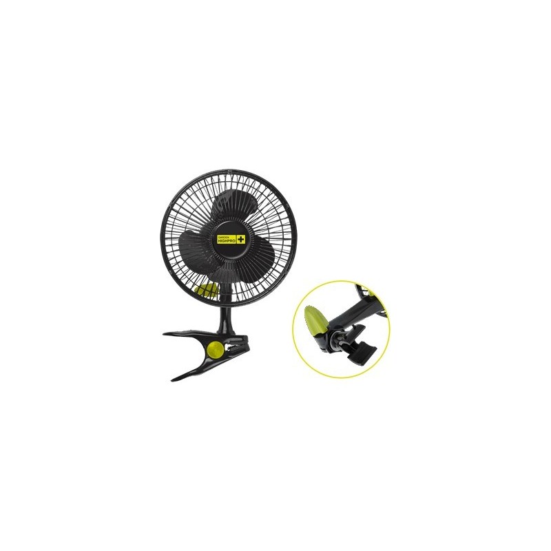 Ventilateur à pince économique ( 15 cm - 5 W ) Garden High Pro