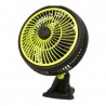 Ventilateur oscillant a pince 2 vitesses - 20W - GARDEN Highpro