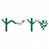 Supports pour Plantes/Branches pack de 50